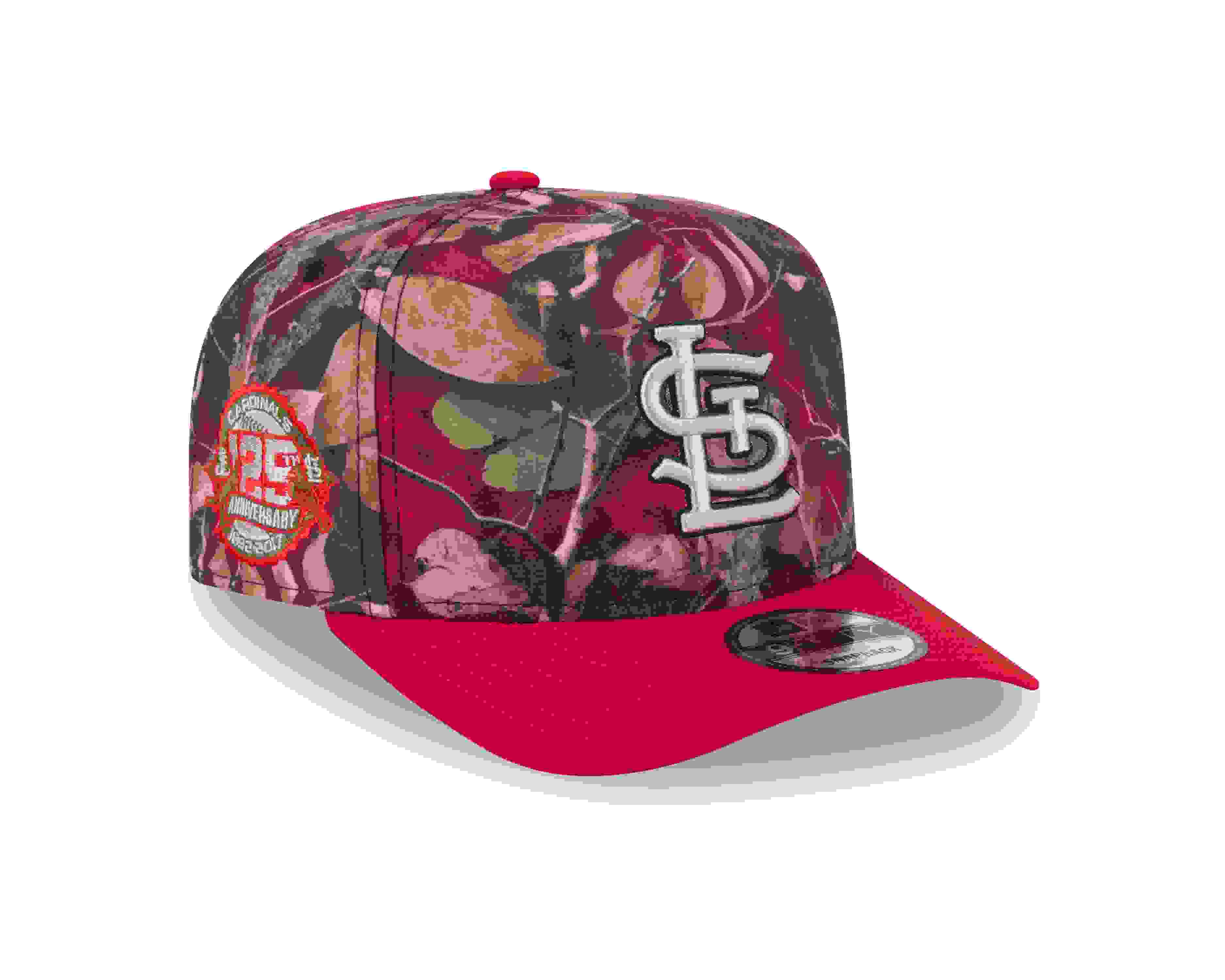 New Era St. Louis Cardinals 9FIFTY A-Frame Leaves Camo/Red Snapback Hat